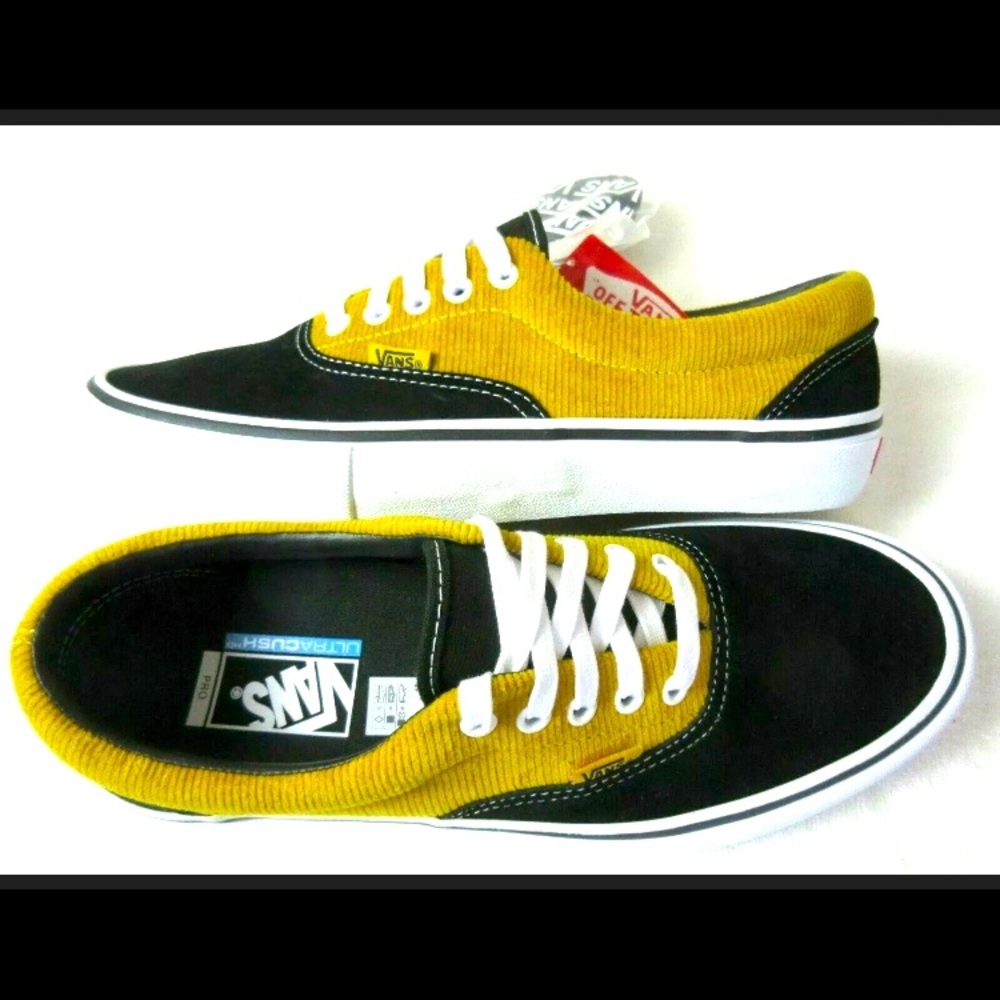 Vans Mens Era Pro Corduroy  Suede size 7.5 NWT